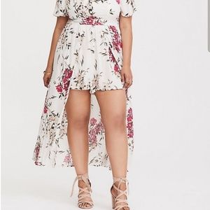 NWOT Torrid High Low Romper
